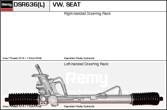 DELCO REMY Ohjausvaihde DSR643L